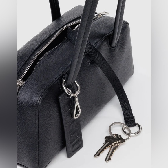 Baggu Small Recycled Leather Bowler Bag - Picture 5 of 5